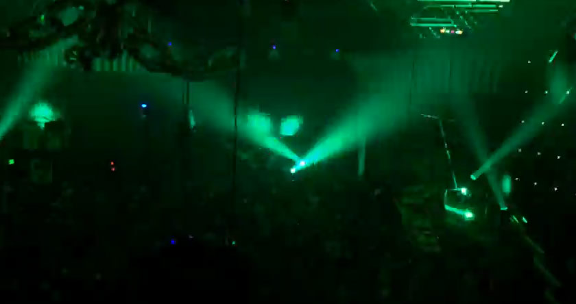 Green laser lights